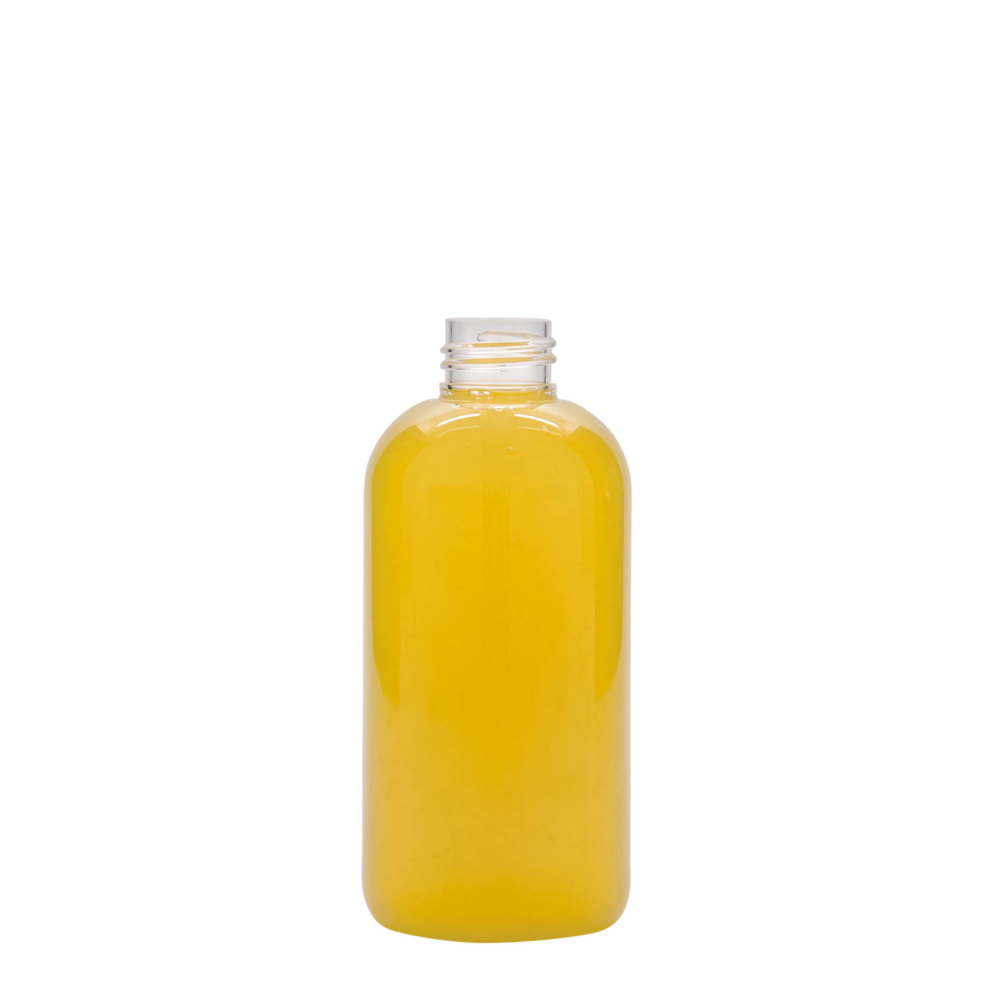 200 ml PET Şişe 'Boston', Plastik, Ağız: 24/410