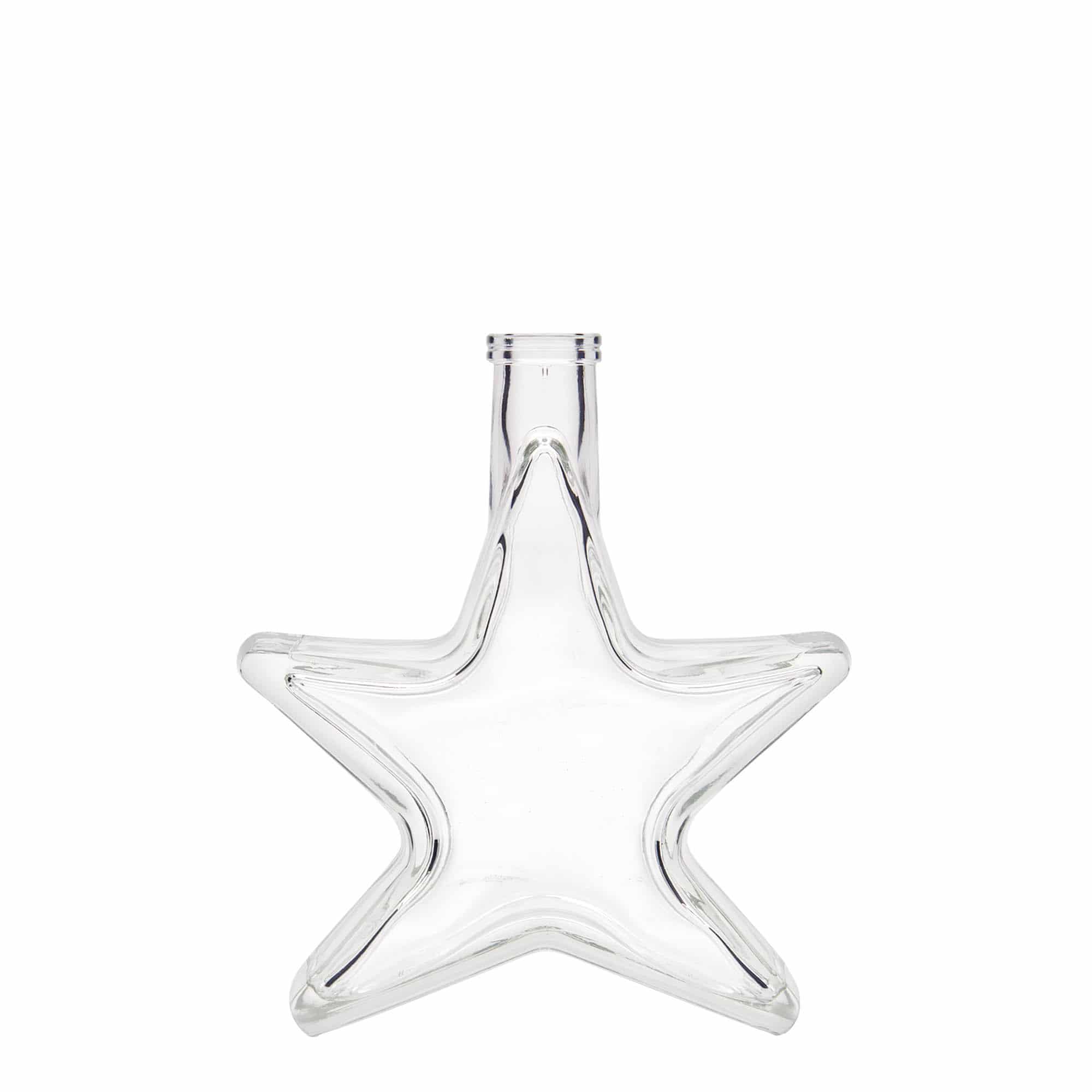 200 ml cam şişe 'Yıldız', ağzı: mantar