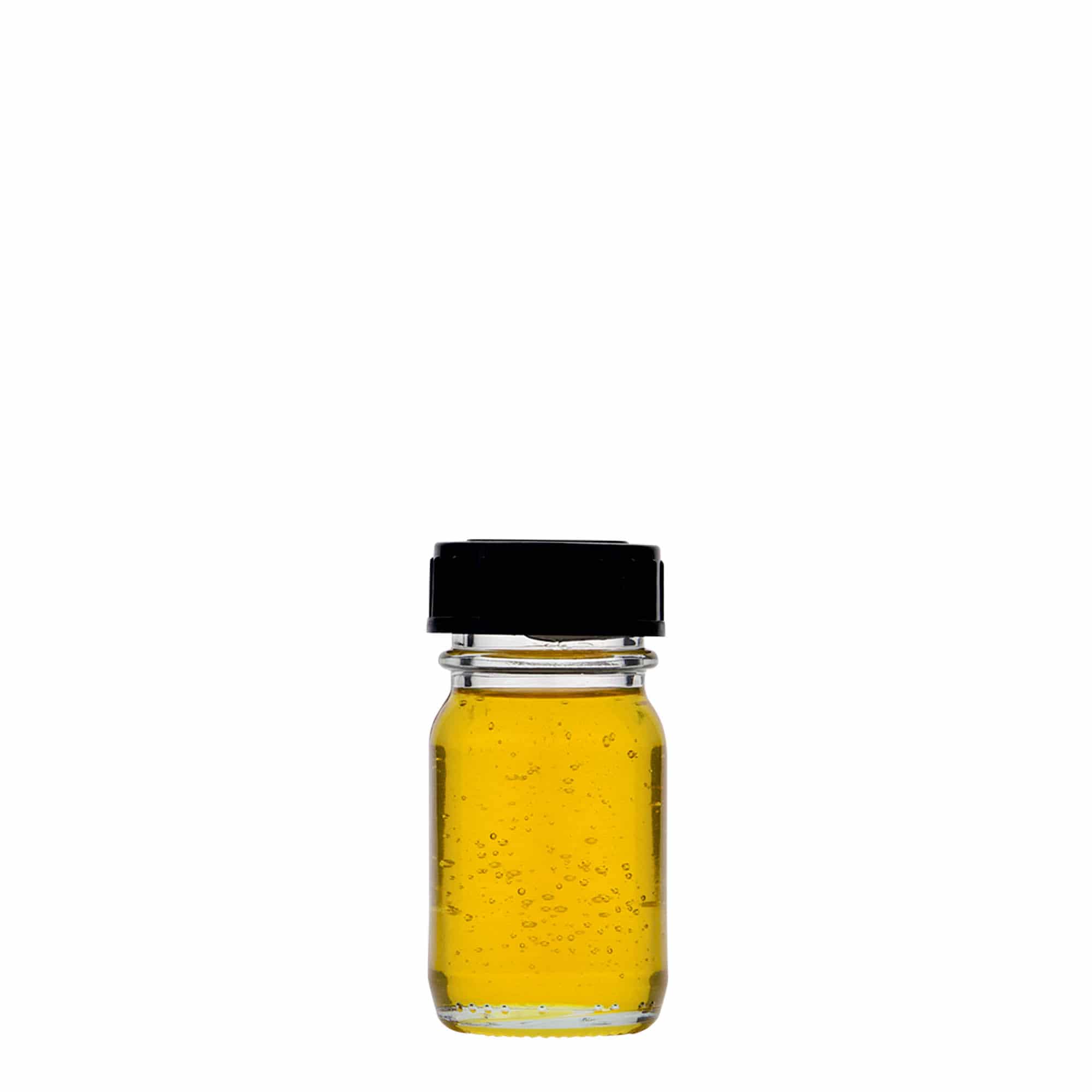 30 ml geniş ağızlı cam, ağız çapı: DIN 32