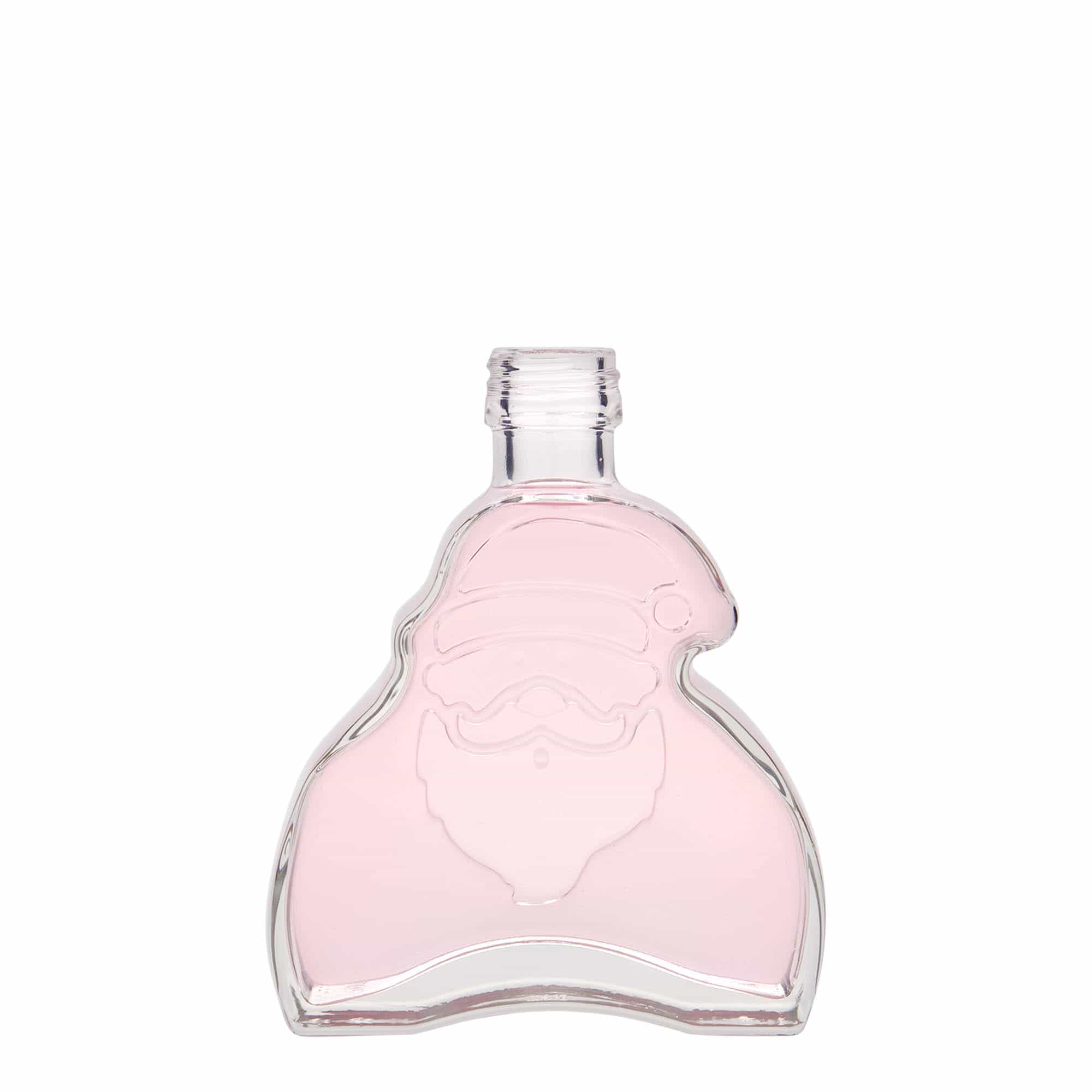 200 ml cam şişe 'Santa Claus', ağız: PP 28
