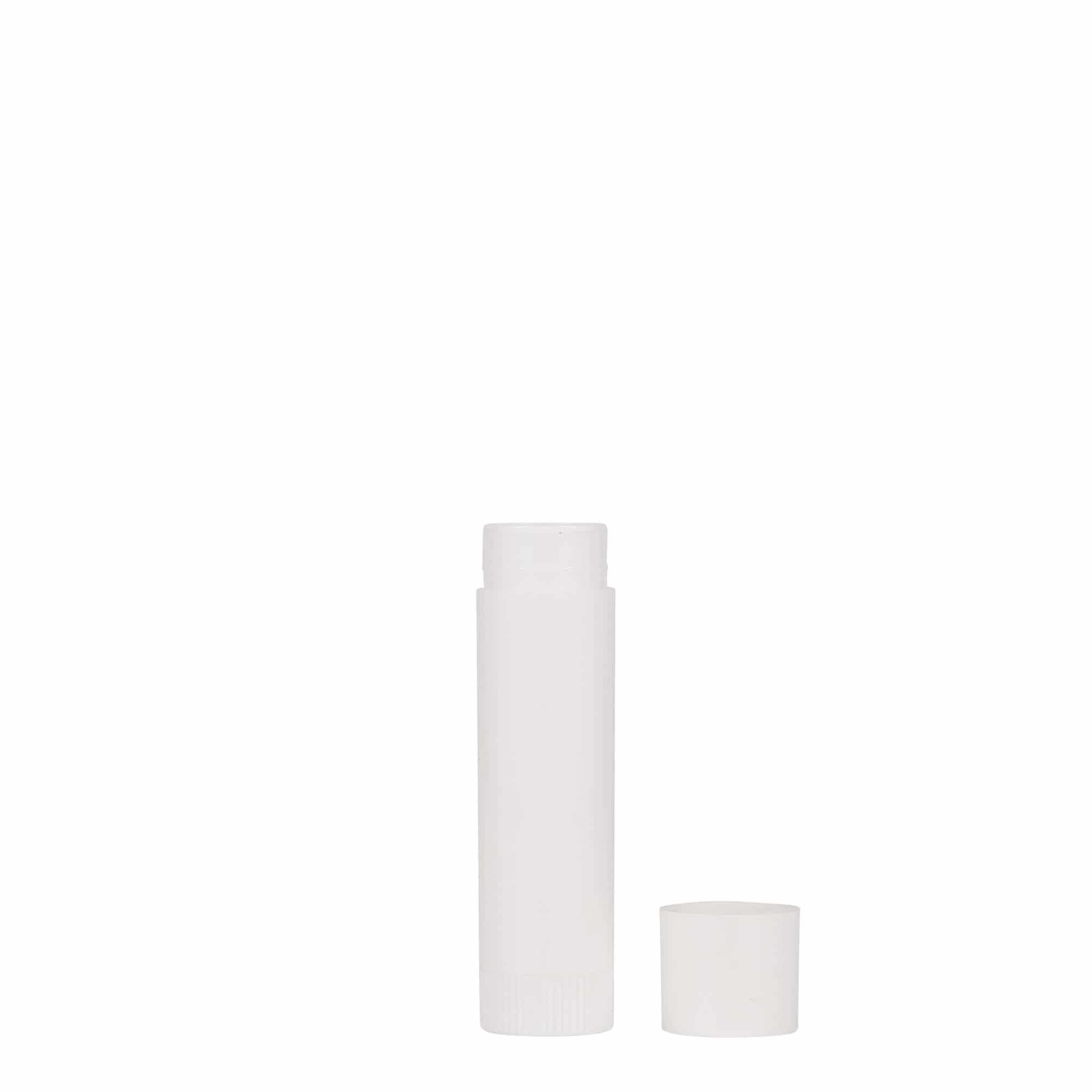 6 ml ruj kabı, PP plastik, beyaz