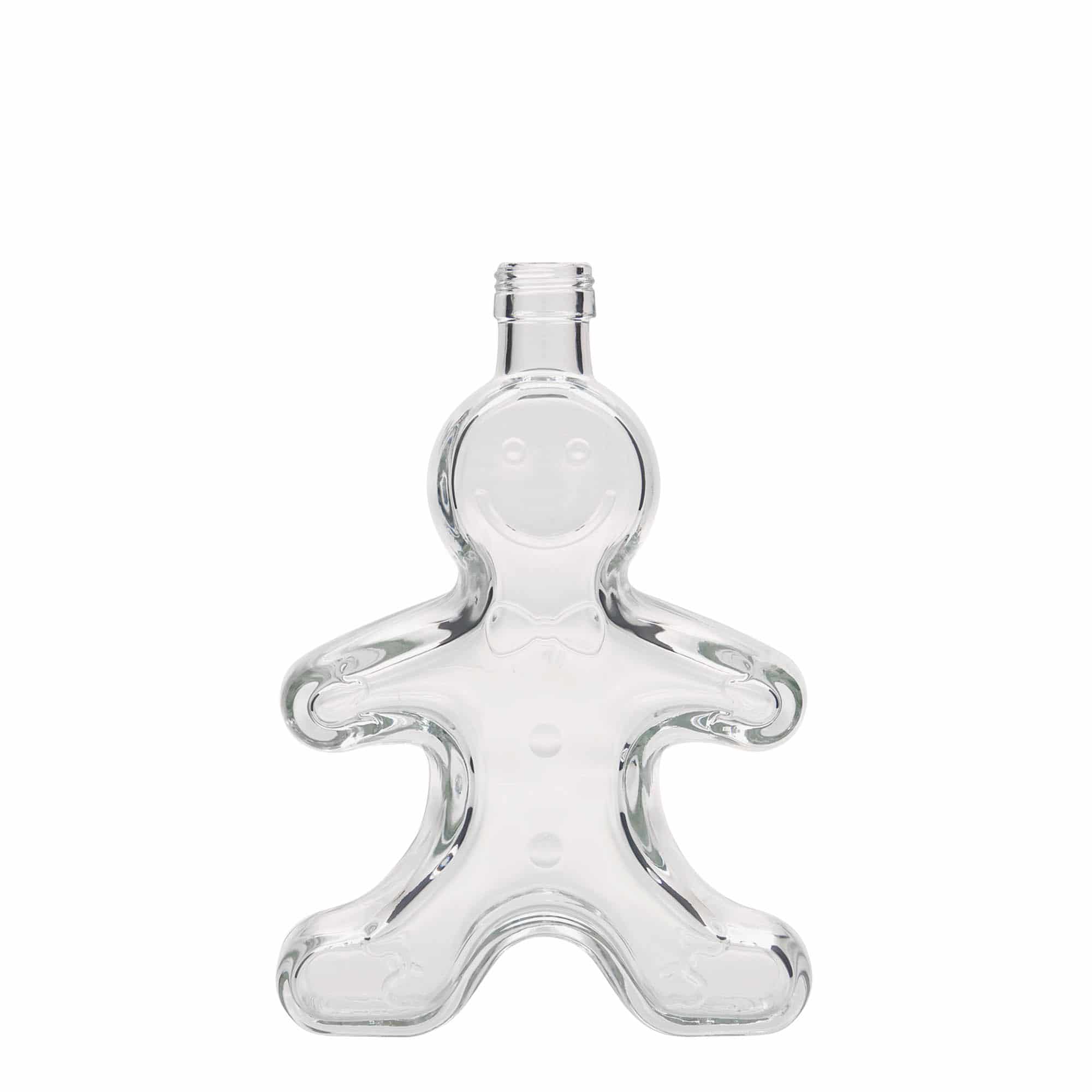 250 ml Cam şişe 'Lebkuchenmann', Ağız: PP 24 250 ml Cam şişe 'Lebkuchenmann', Ağız: PP 24