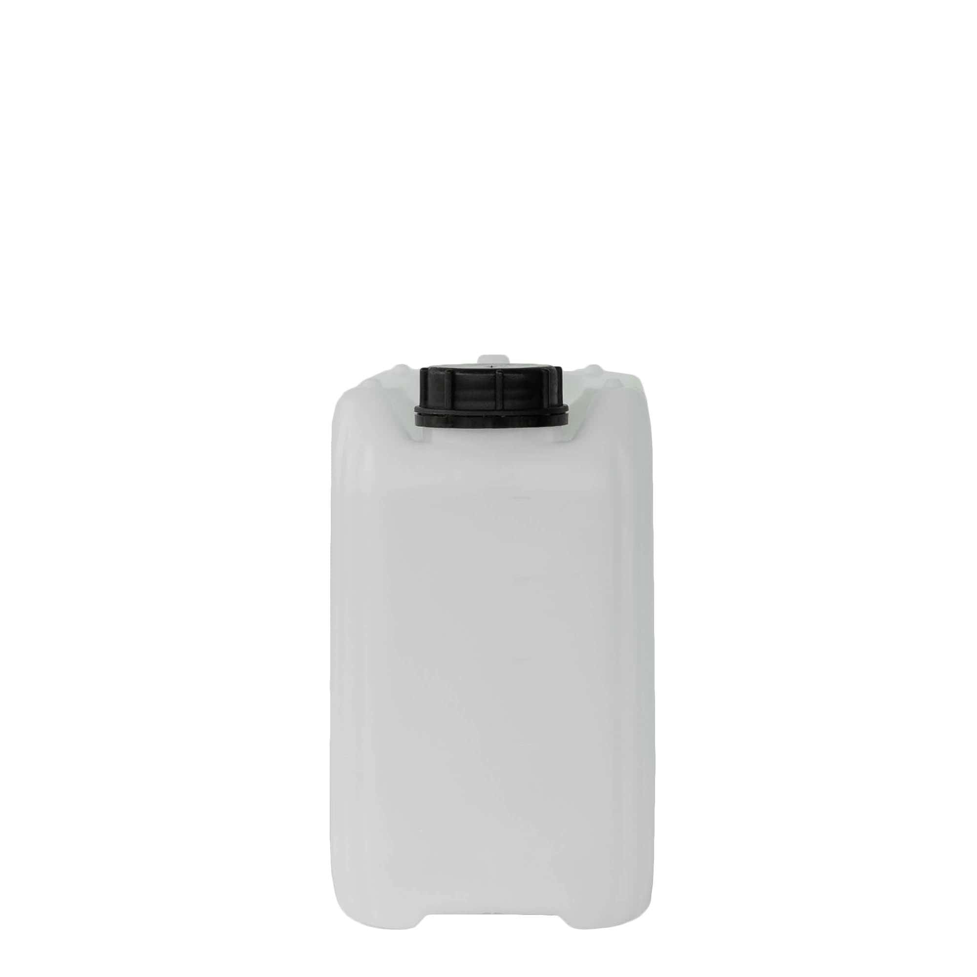 5 l Kanister, dikdörtgen, HDPE plastik, doğal, ağız: ND 55