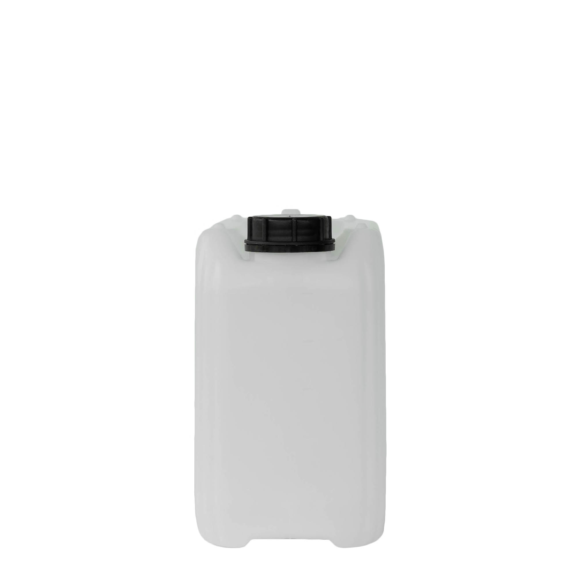5 l Kanister, dikdörtgen, HDPE plastik, doğal, ağız: ND 55