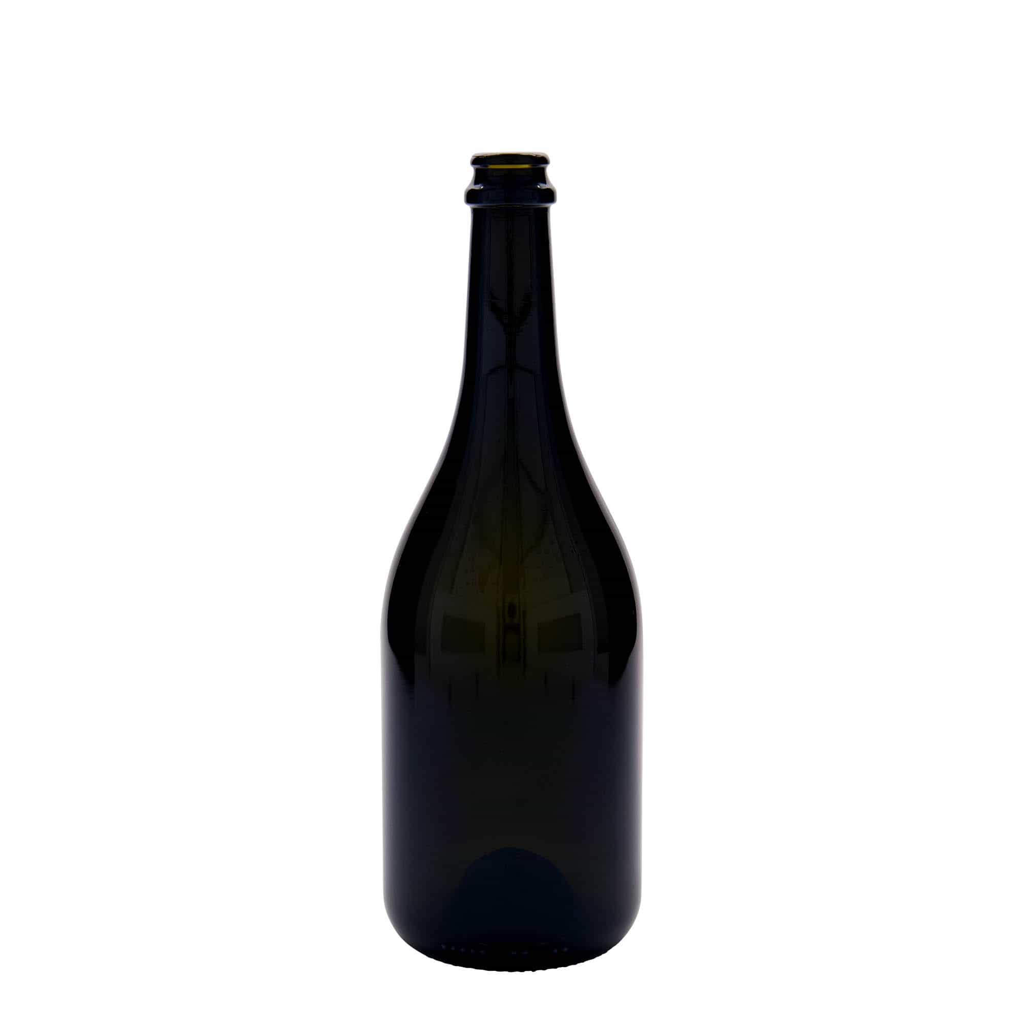 750 ml Bira Şişesi 'Horta', Cam, antik yeşil, Ağız: Kronkork 750 ml Bira Şişesi 'Horta', Cam, antik yeşil, Ağız: Kronkork