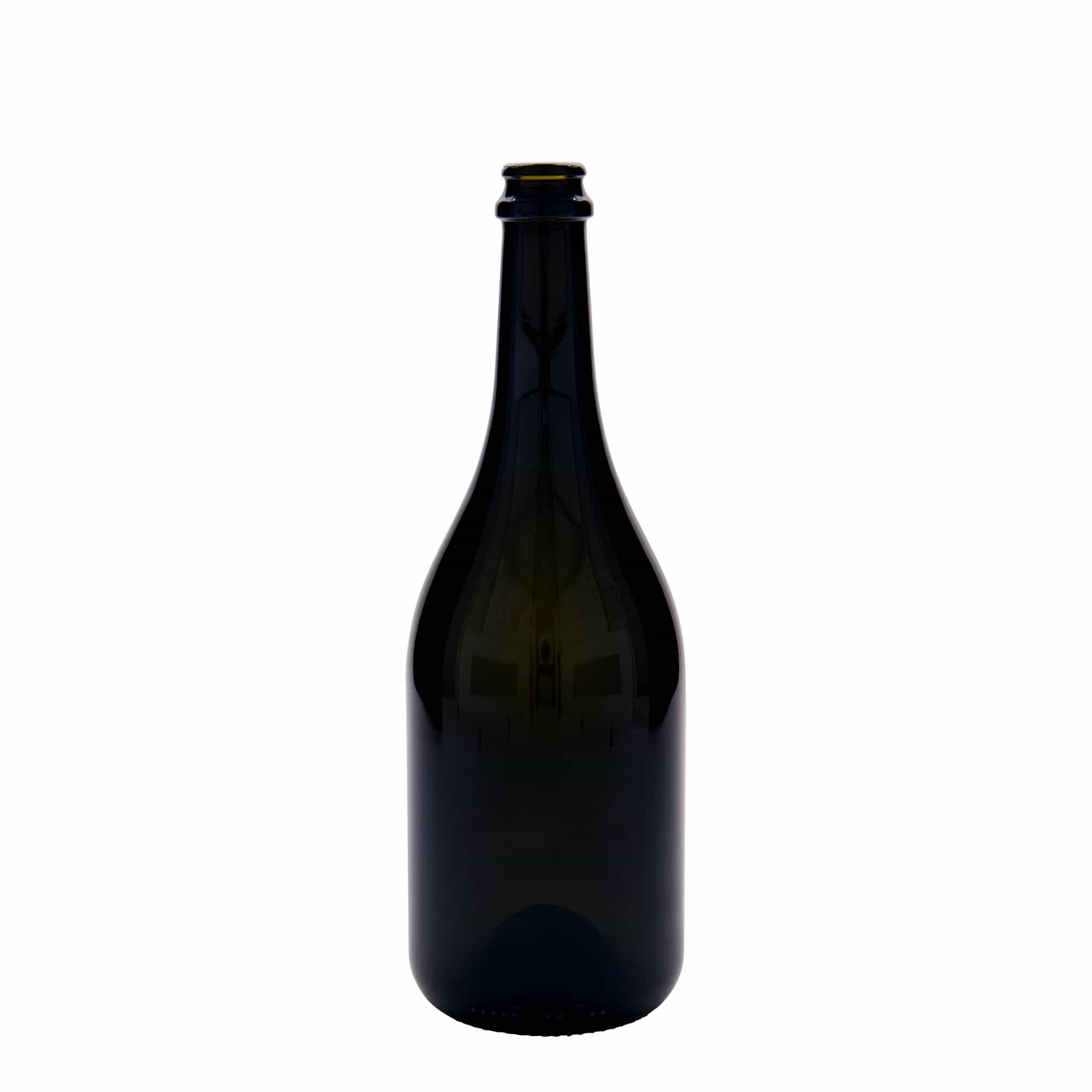 750 ml Bira Şişesi 'Horta', Cam, antik yeşil, Ağız: Kronkork 750 ml Bira Şişesi 'Horta', Cam, antik yeşil, Ağız: Kronkork