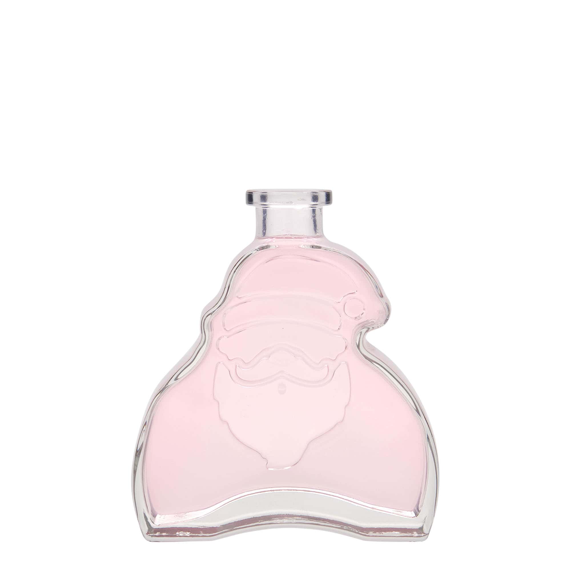 200 ml Cam Şişe 'Noel Baba', Ağız: Mantar