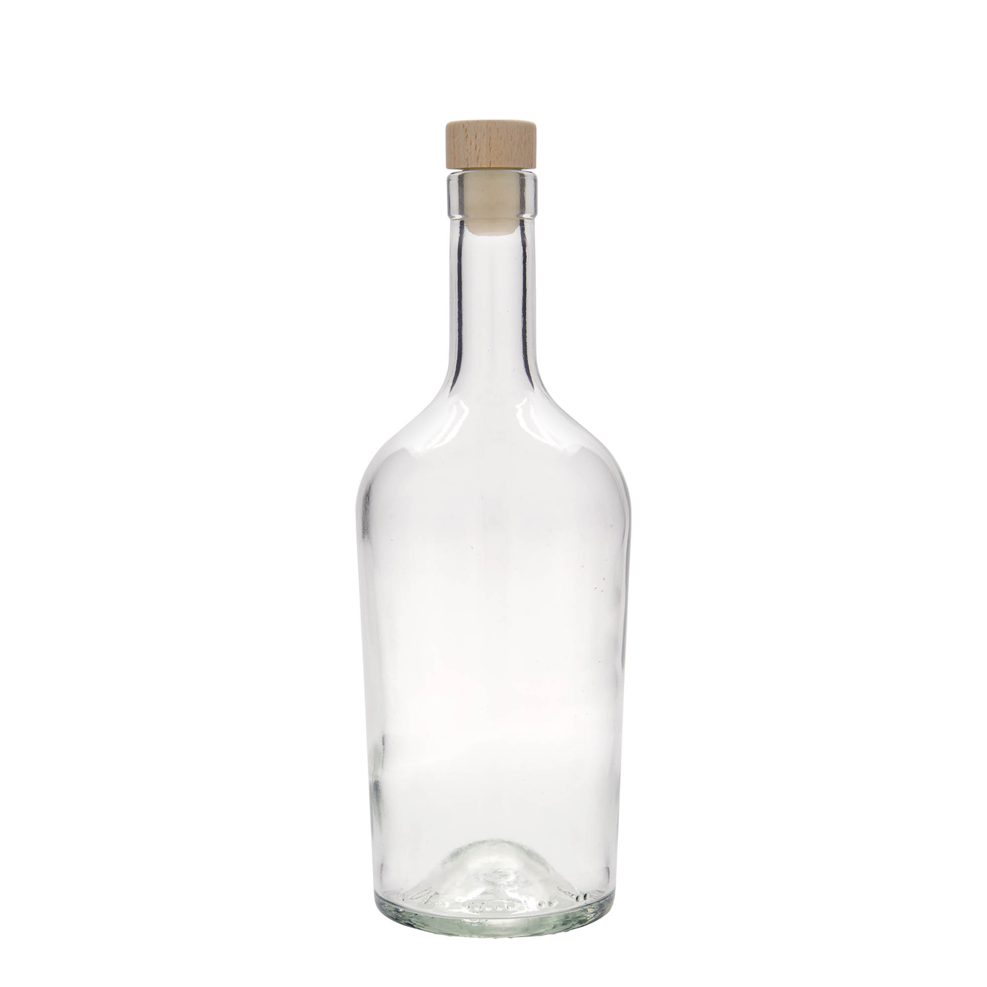 700 ml Cam Şişe 'Margarethe', Ağız: Mantar