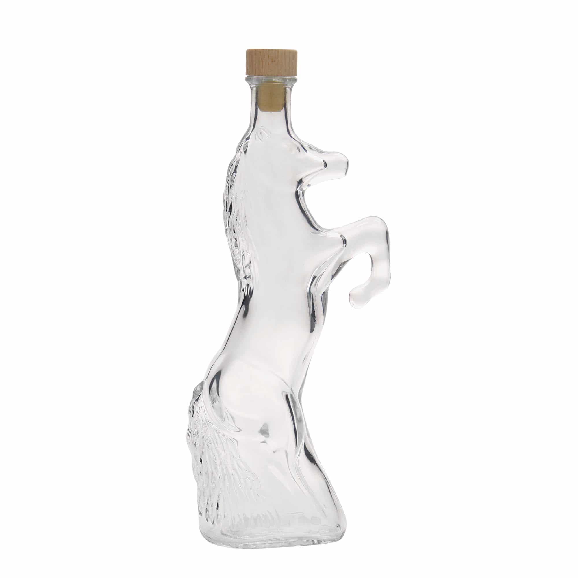 350 ml Cam Şişe 'Wild Horse', Ağız: Mantar