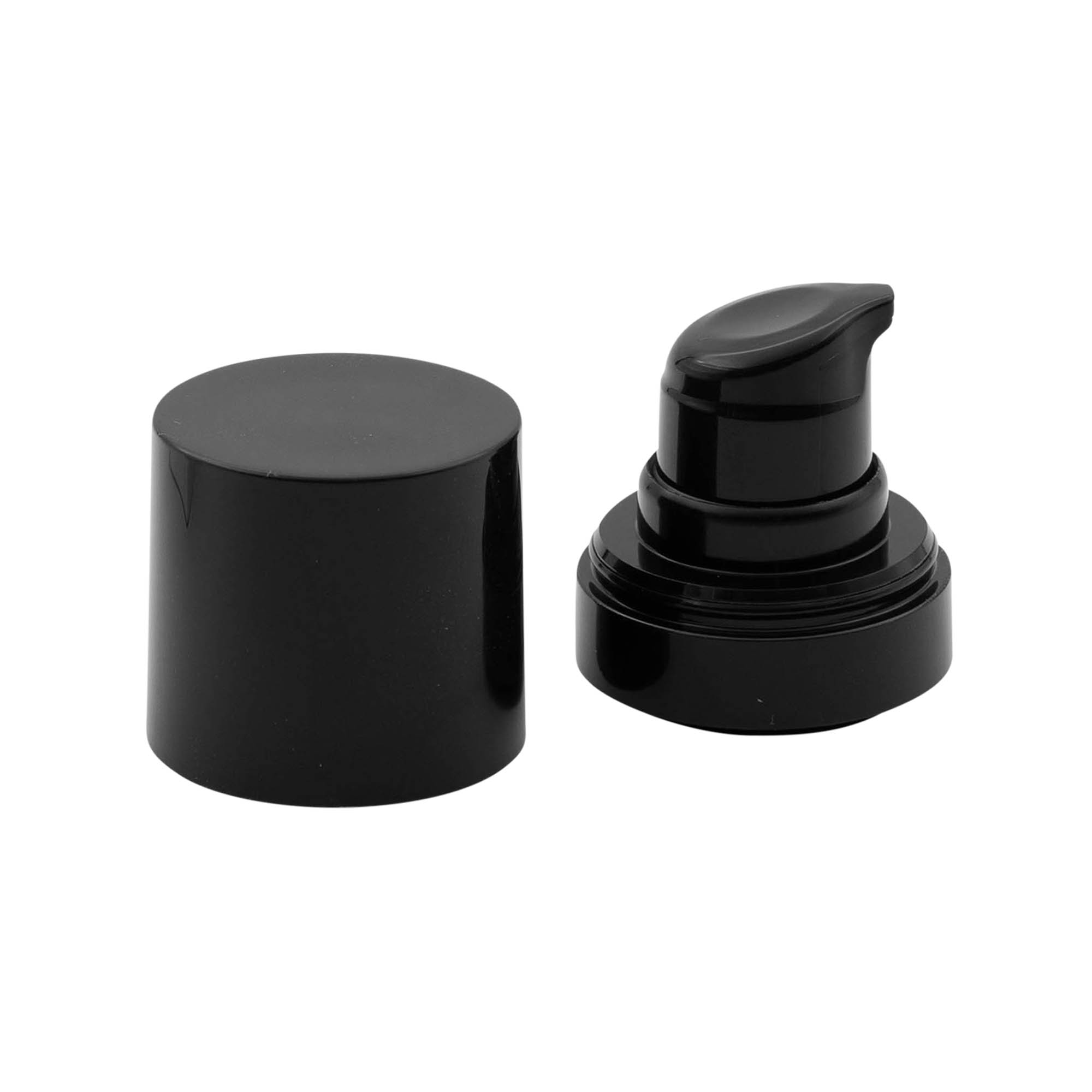 Airless Dispenser Pompa Kafası 'Micro', PP-Plastik, siyah